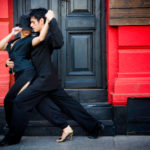 Dancing Tango in the street