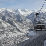 Telluride.View with Gondola.Wintera