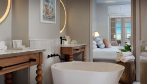 premium bathroom Pelican Beach Resort