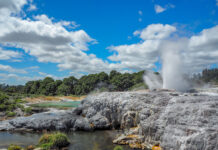 Adrenaline Rush Ride and Seek in the Southern Hemisphere Maori New Zealand Geyser