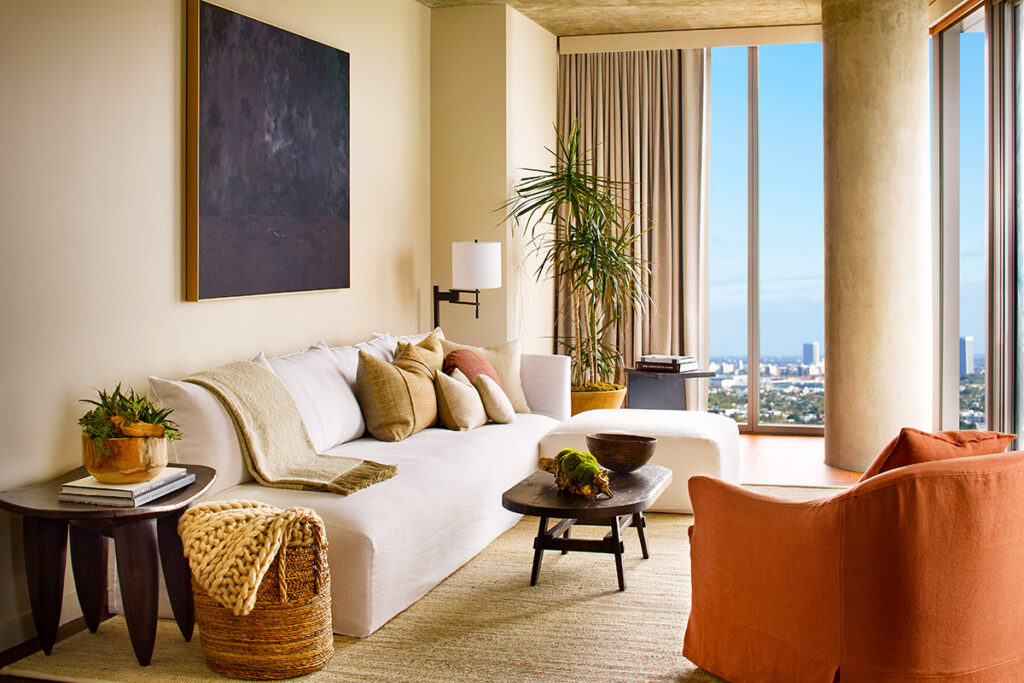 One Bedroom Suite at 1 Hotel West Hollywood, Photo Credit James Baigrie (2)