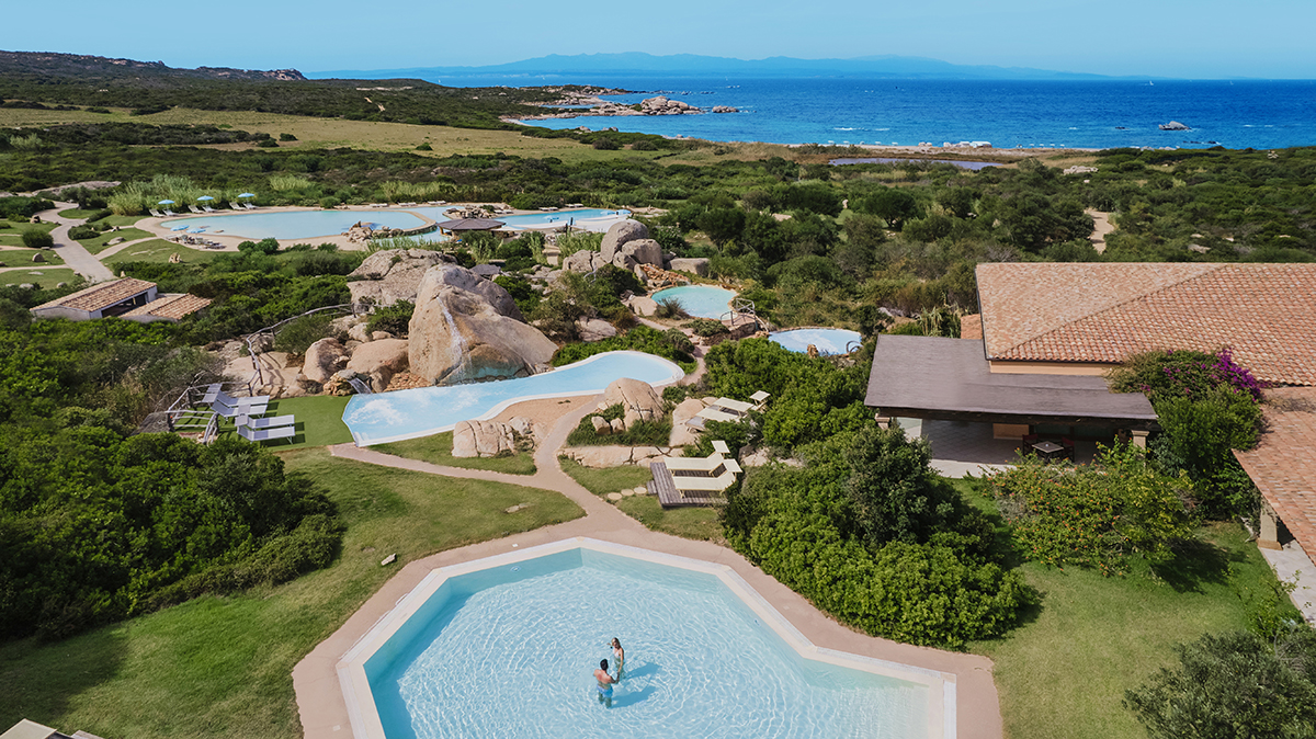 Sardinia pool + beach